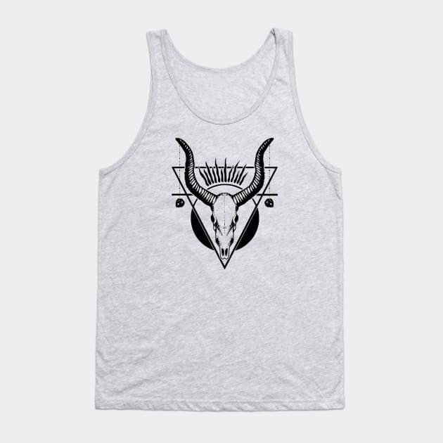 Capricorn Zodiac Sign Shirt Tank Top by prettyinpunk